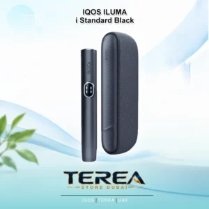 Authentic IQOS ILUMA i Standard device in Midnight Black finish for TEREA sticks.
