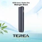 Matte Midnight Black IQOS ILUMA i ONE portable all-in-one device for adult users.
