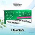 TEREA Green Indonesia pack offering classic balanced menthol and crisp minty taste for IQOS ILUMA
